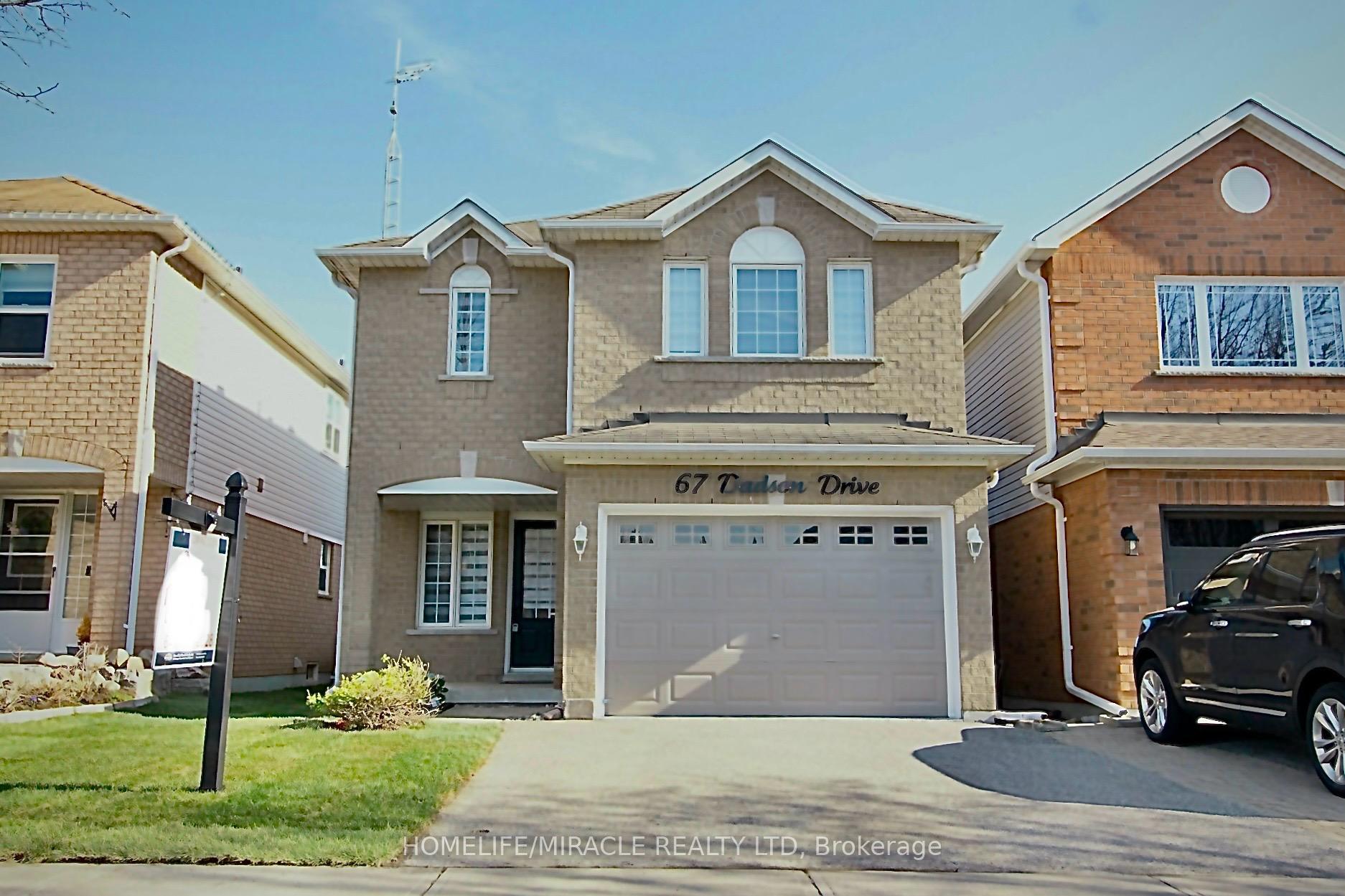 Front of 67 Dadson Drive