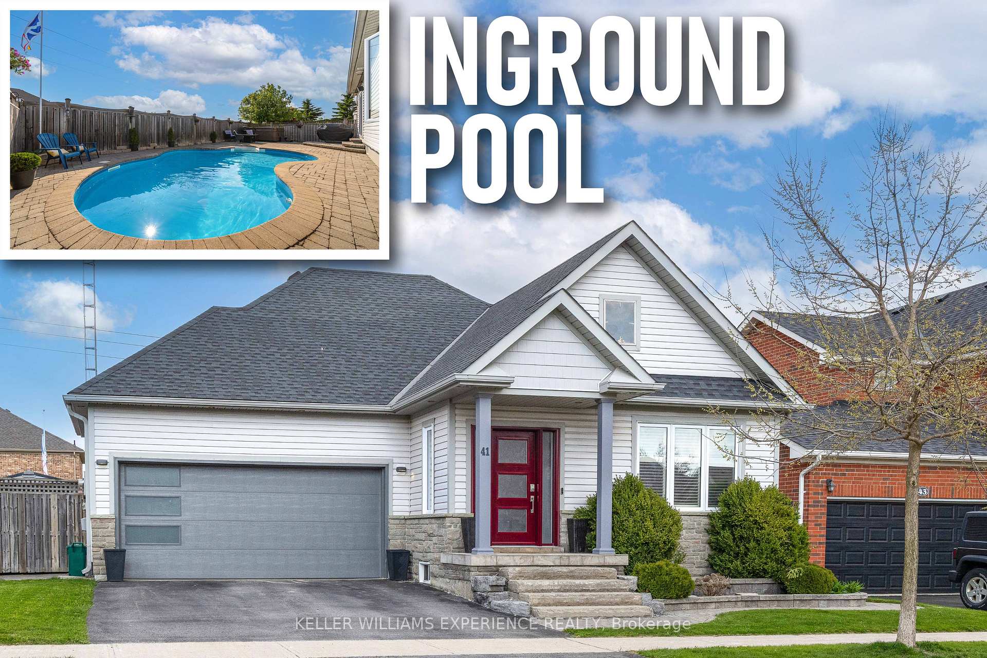 Front of 41 Thrushwood Drive