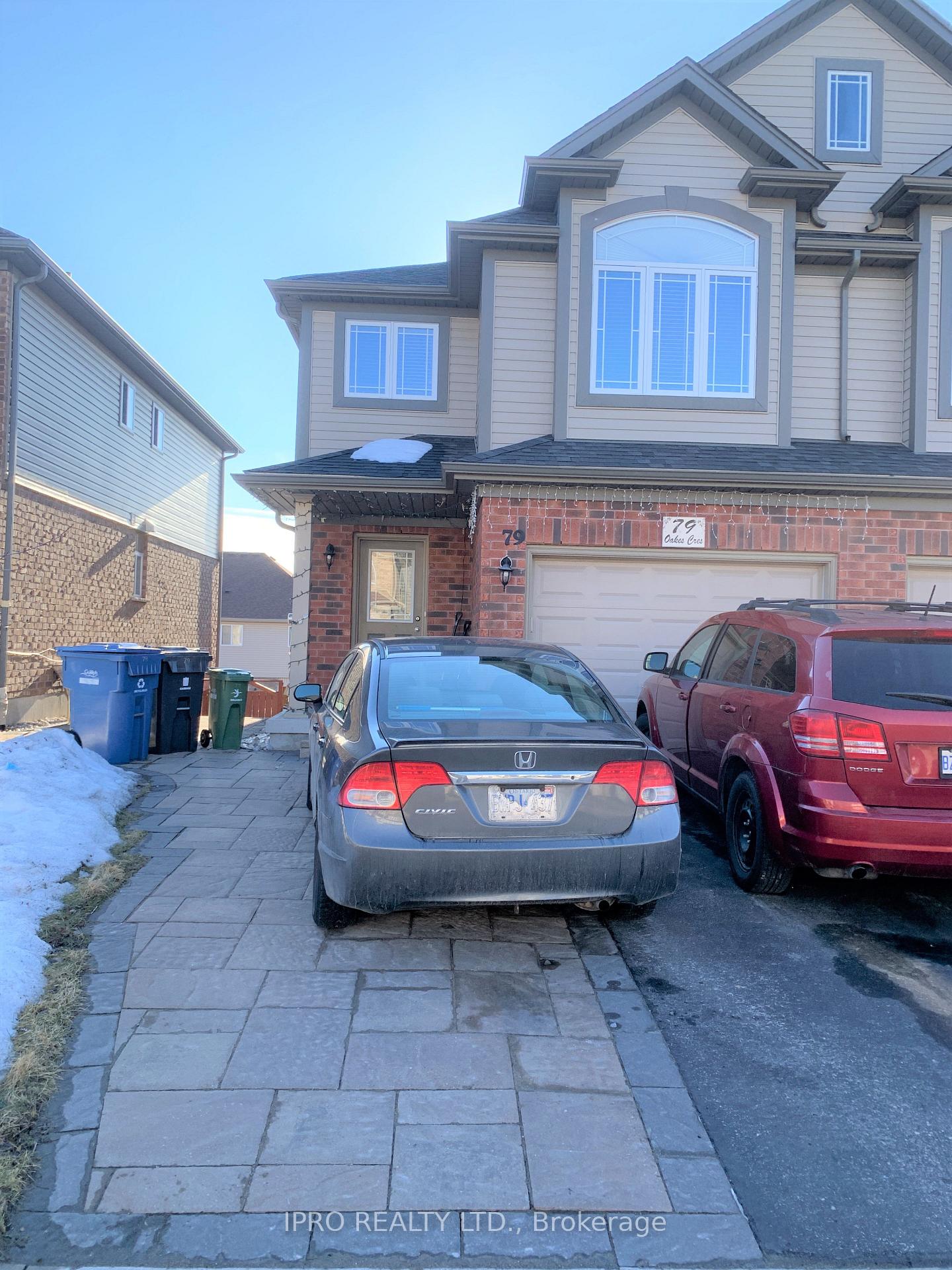 Front of 79 Oakes Crescent