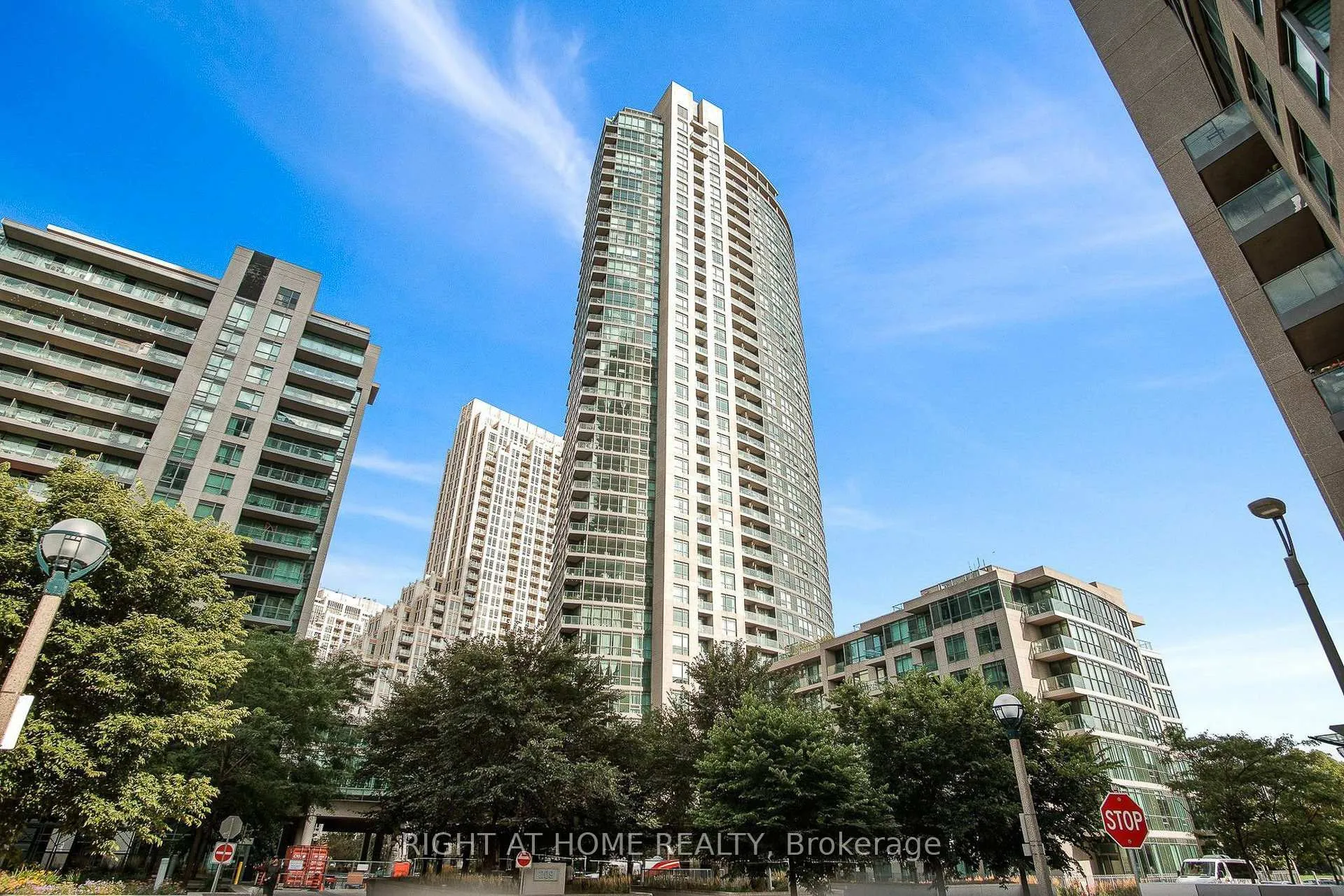 Front of Unit 1710, 215 Fort York Boulevard