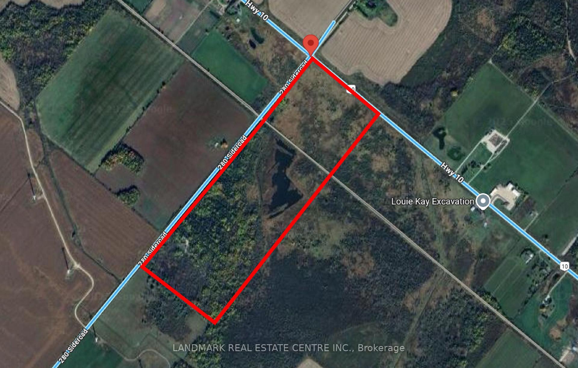 Front of Lot 281 Hwy 10 & 280 Side Road