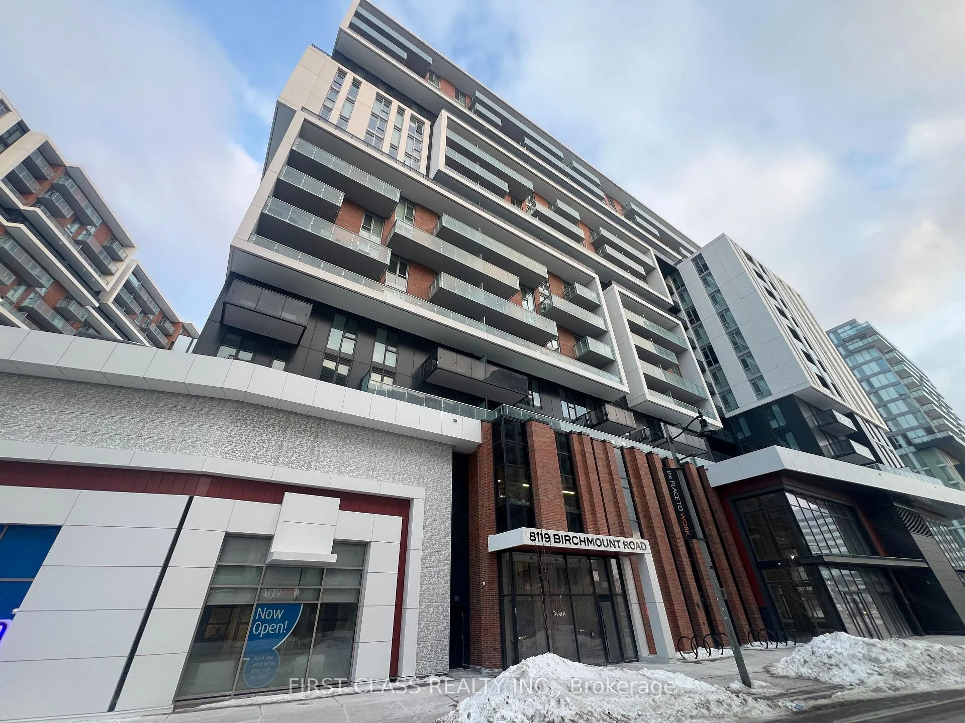 Front of Unit 1201, 8119 Birchmount Road