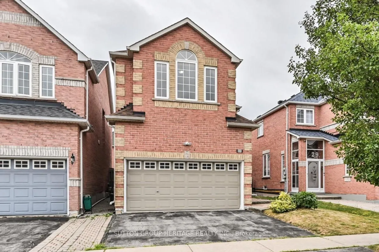 Photo 1 of 31 Thornton Street, Markham, Milliken Mills East — HOMEH