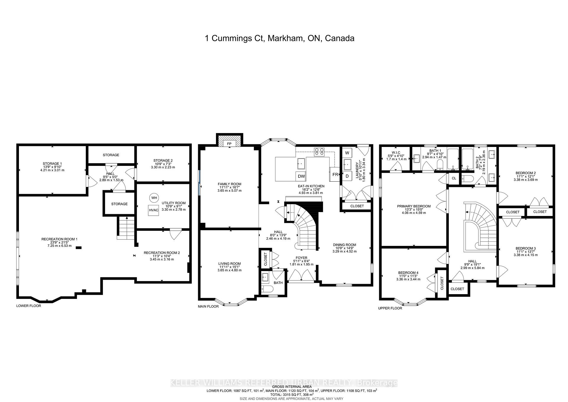 Photo 35 of 1 Cummings Court, Markham, Thornlea — HOMEH