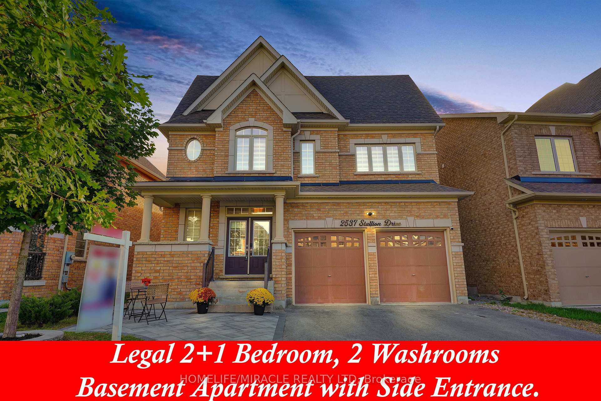 Front of 2537 Stallion Drive