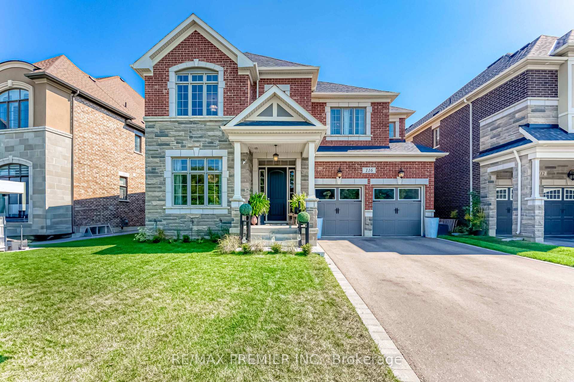 Front of 116 Klein Mills Road