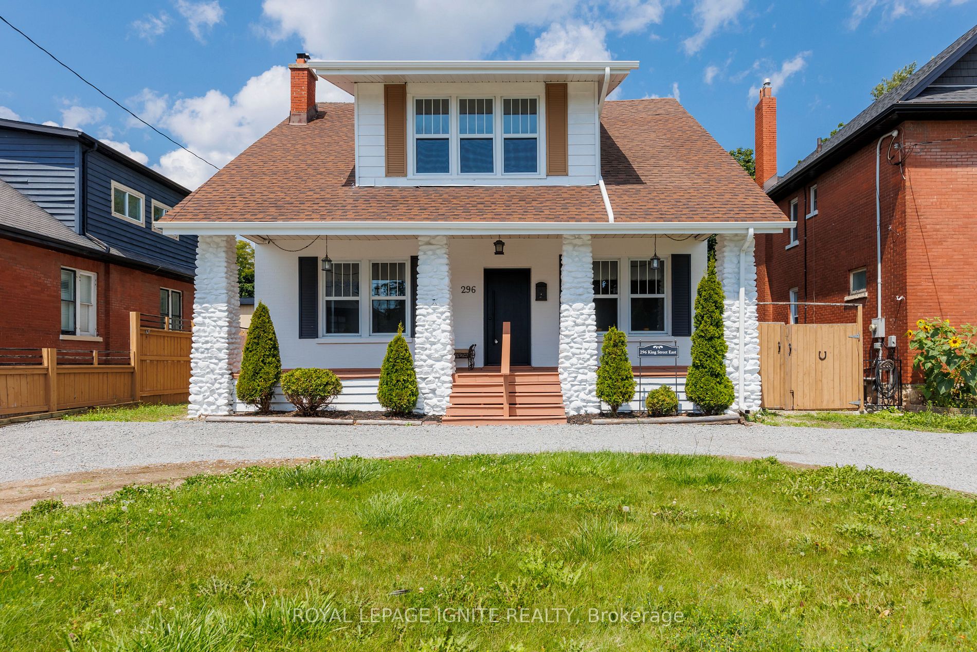 Front of 296 King Street E