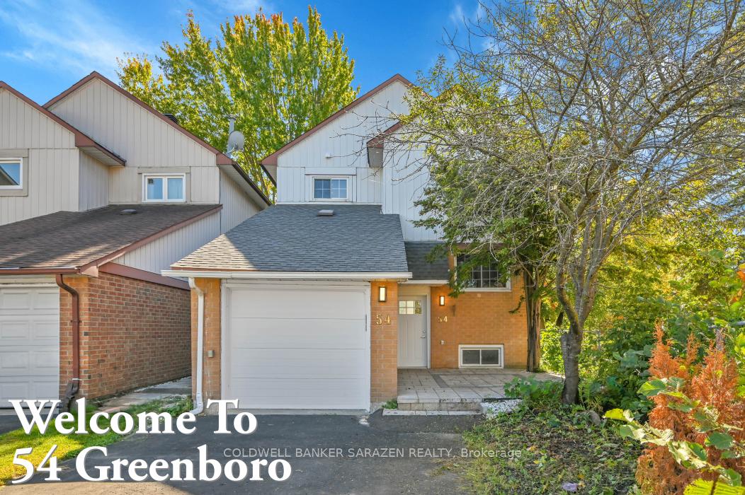 Front of 54 Greenboro Crescent