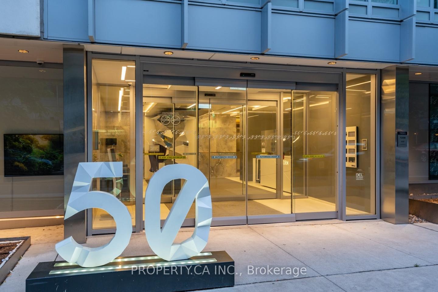 Front of Unit 910, 50 McCaul Street