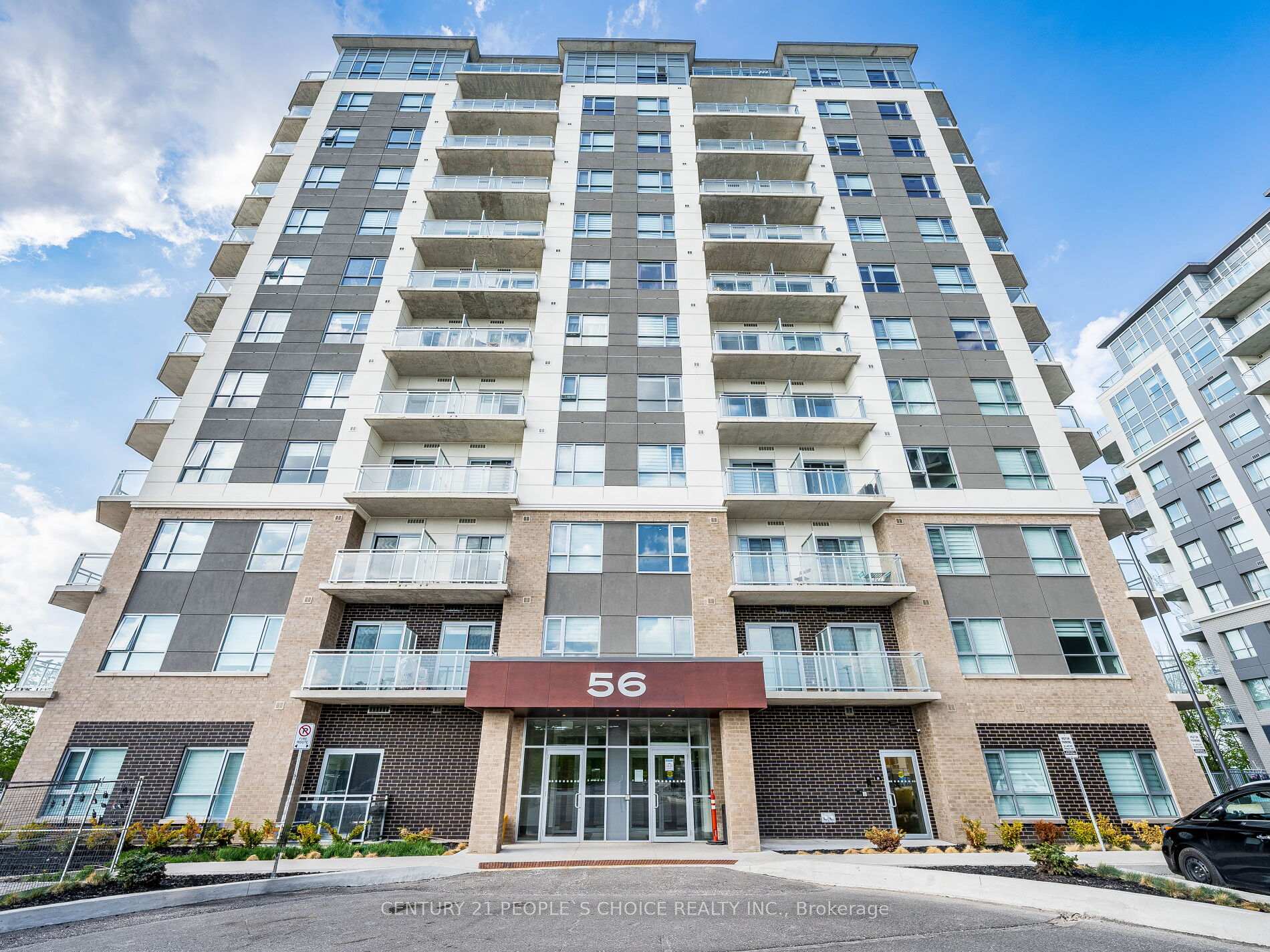 Front of Unit 1012, 56 Lakeside Terrace
