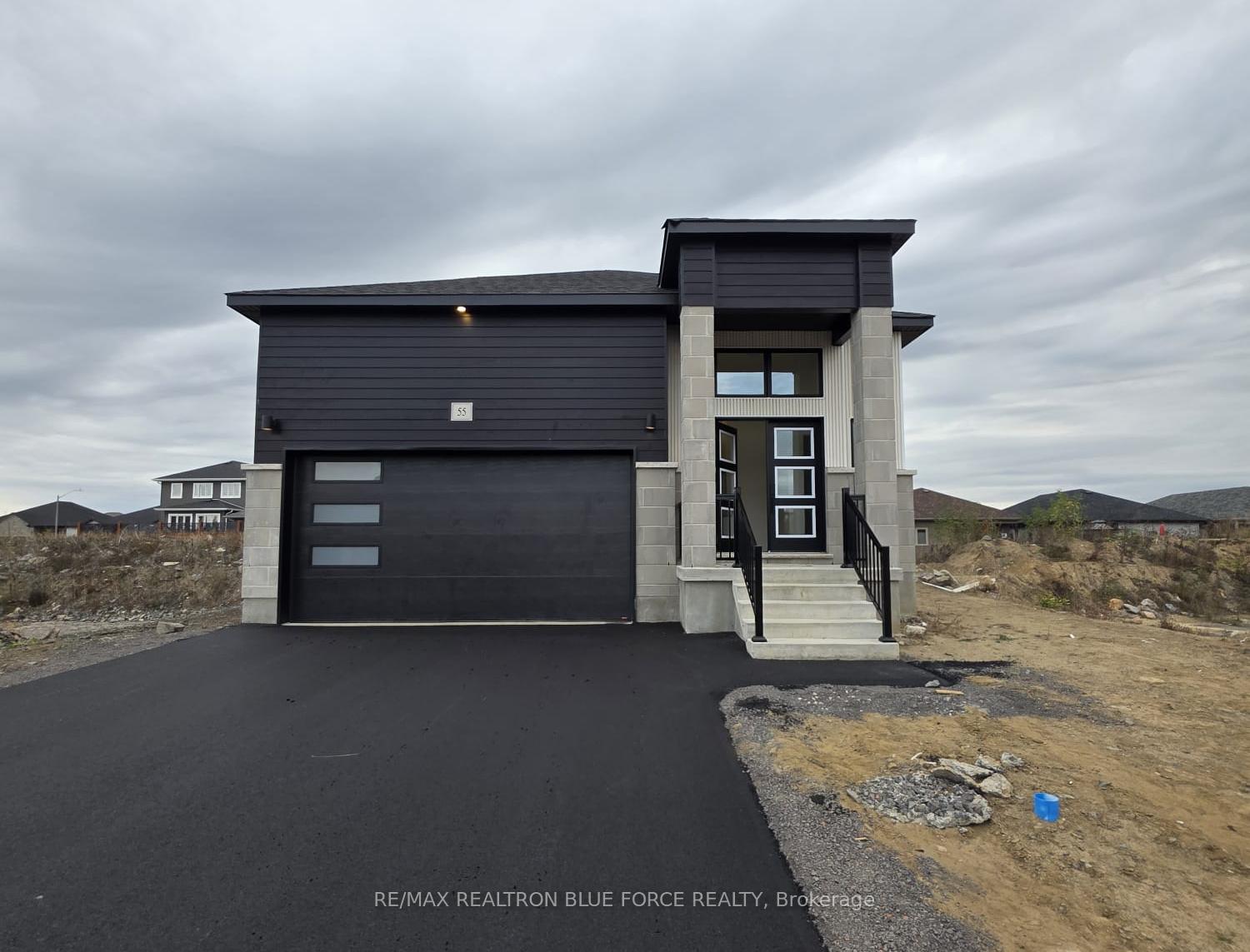 Front of 55 Dusenbury Drive