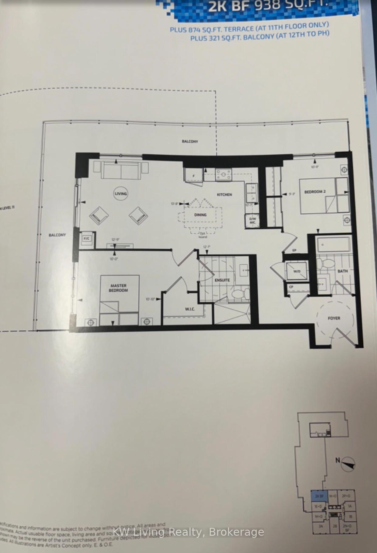Photo 11 of Unit PH09, 38 Water Walk Drive, Markham, Unionville — HOMEH