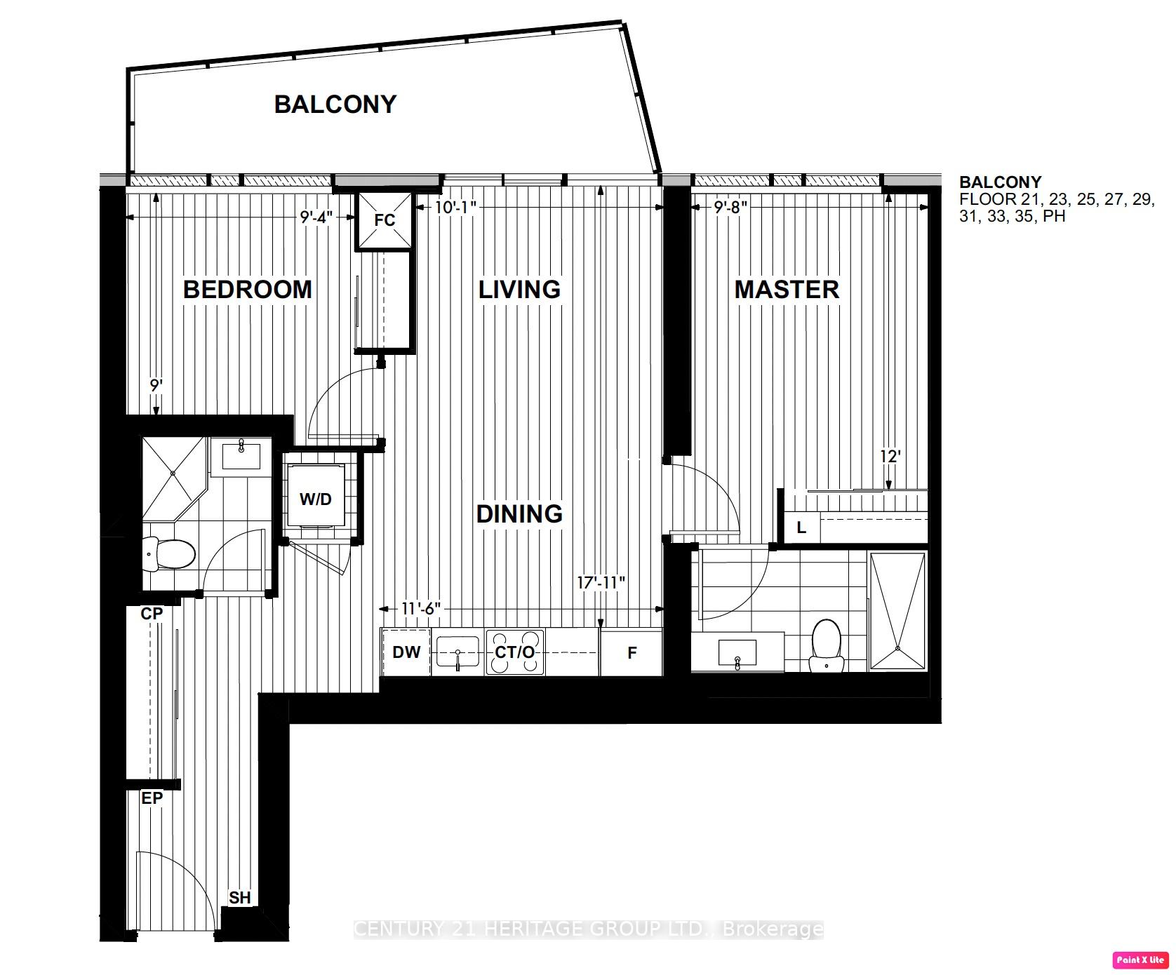 Photo 35 of Unit 2115, 470 Front Street W, Toronto, Waterfront Communities — HOMEH