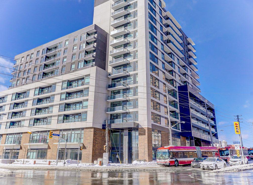 Front of Unit 213, 1350 Ellesmere Road