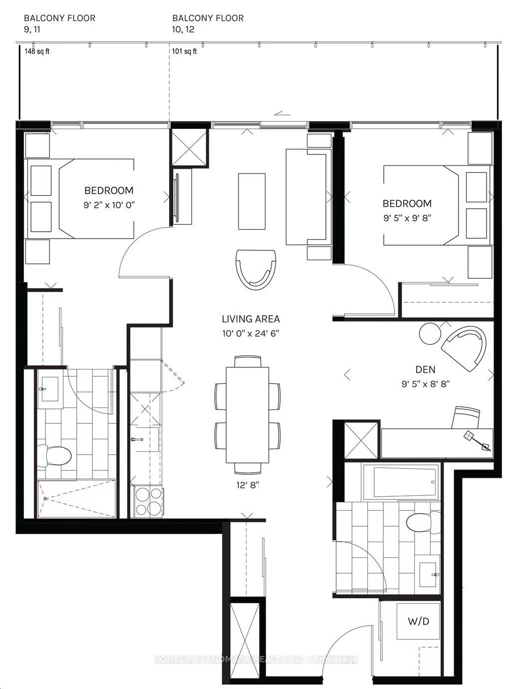Photo 33 of Unit N1201, 35 Rolling Mills Road, Toronto, Waterfront Communities — HOMEH