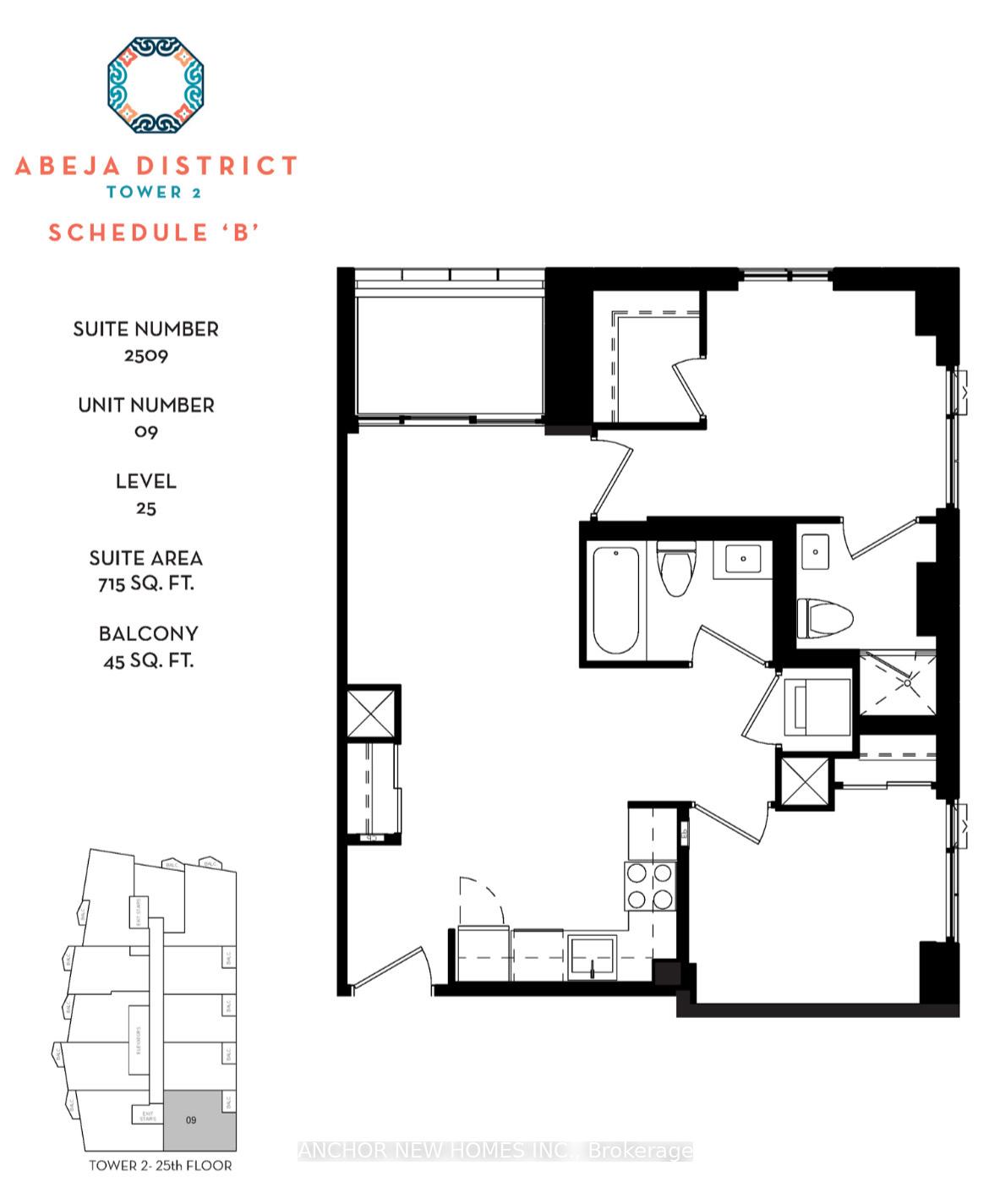 Photo 3 of Unit 2509, 474 Caldari Road, Vaughan, Concord — HOMEH