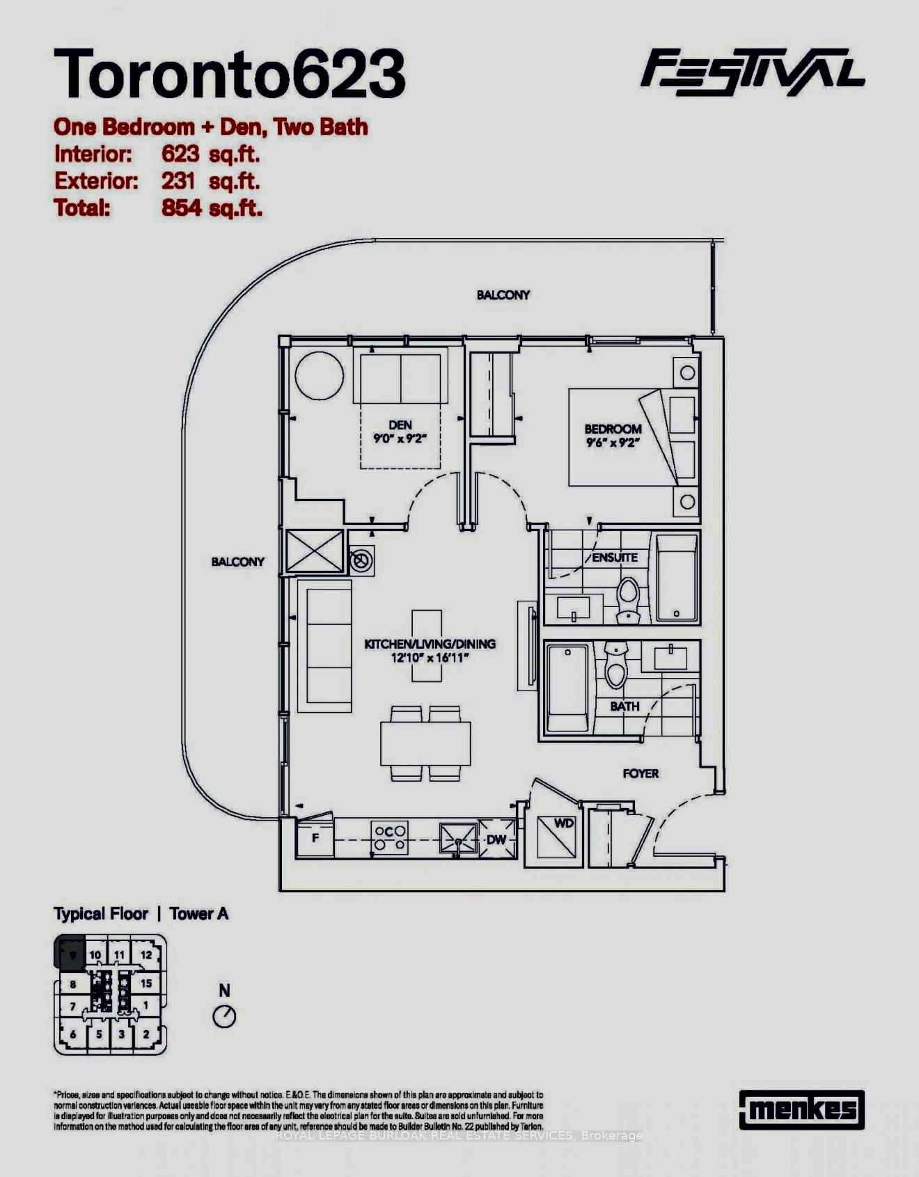 Photo 11 of Unit 4309, 225 Commerce Street, Vaughan, Vaughan Corporate Centre — HOMEH