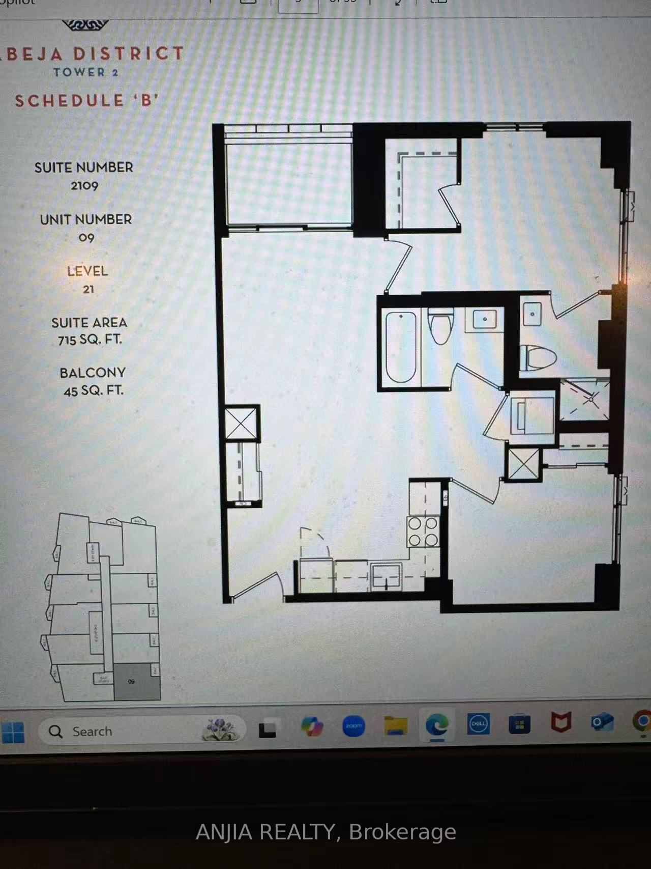 Photo 15 of Unit 2109, 474 Caldari Road E, Vaughan, Concord — HOMEH