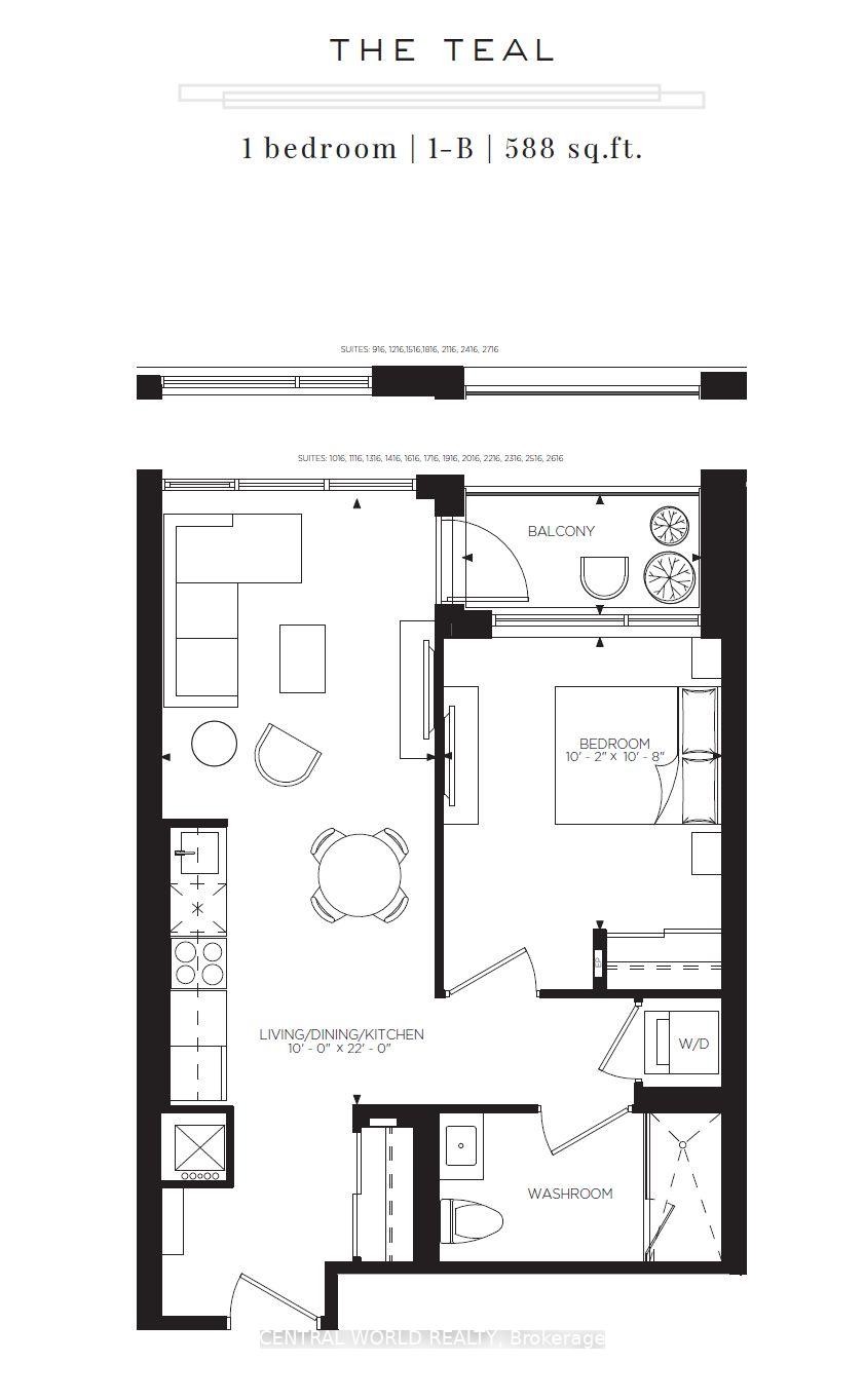 Photo 6 of Unit 2316, 56 Andre De Grasse Street, Markham, Unionville — HOMEH