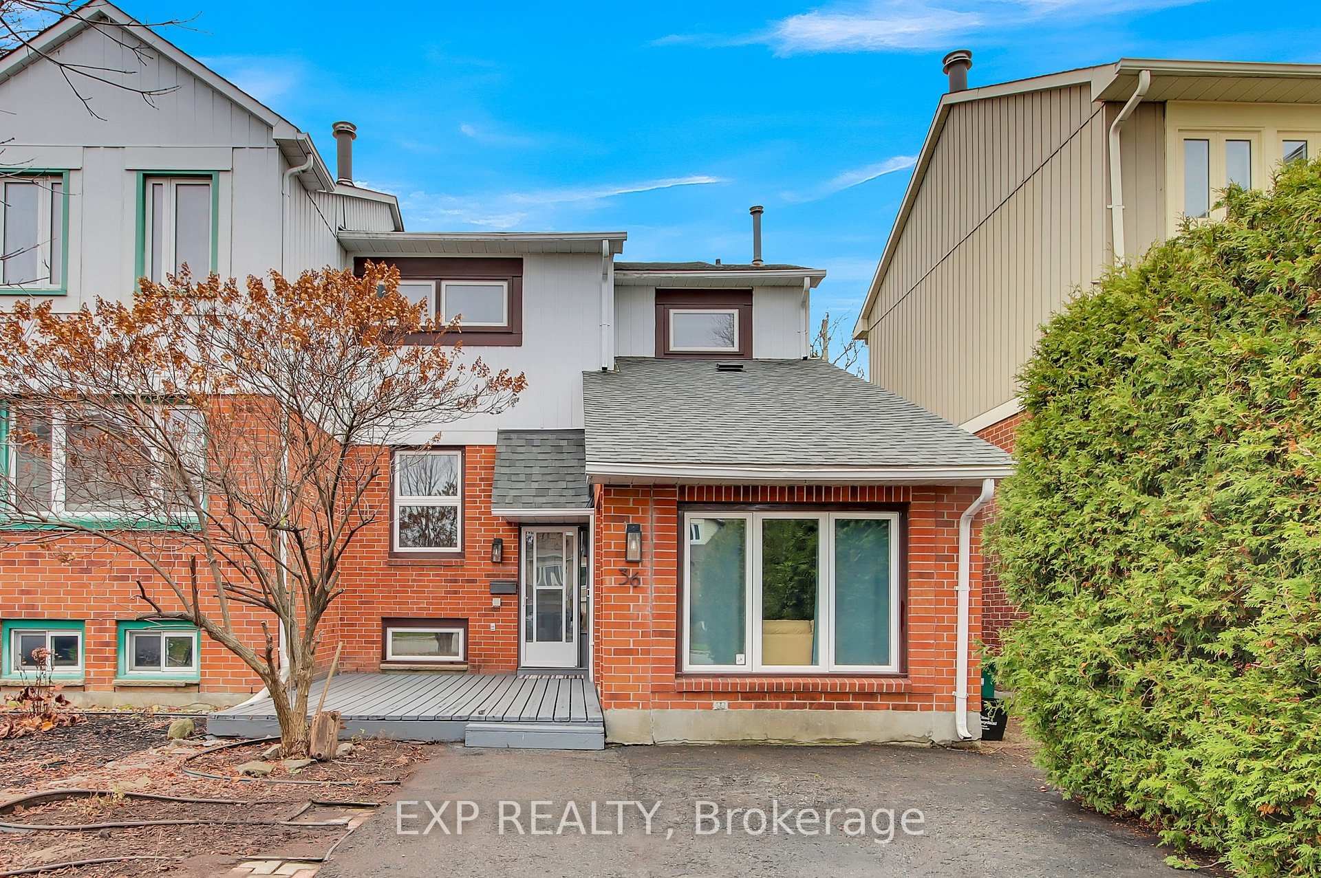 Front of 36 Greenboro Crescent