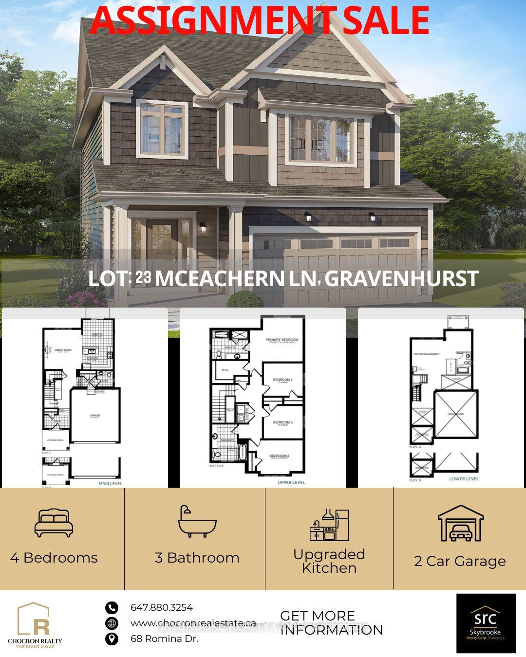 Photo 3 of LOT 23 Mceachern Lane, Gravenhurst — HOMEH