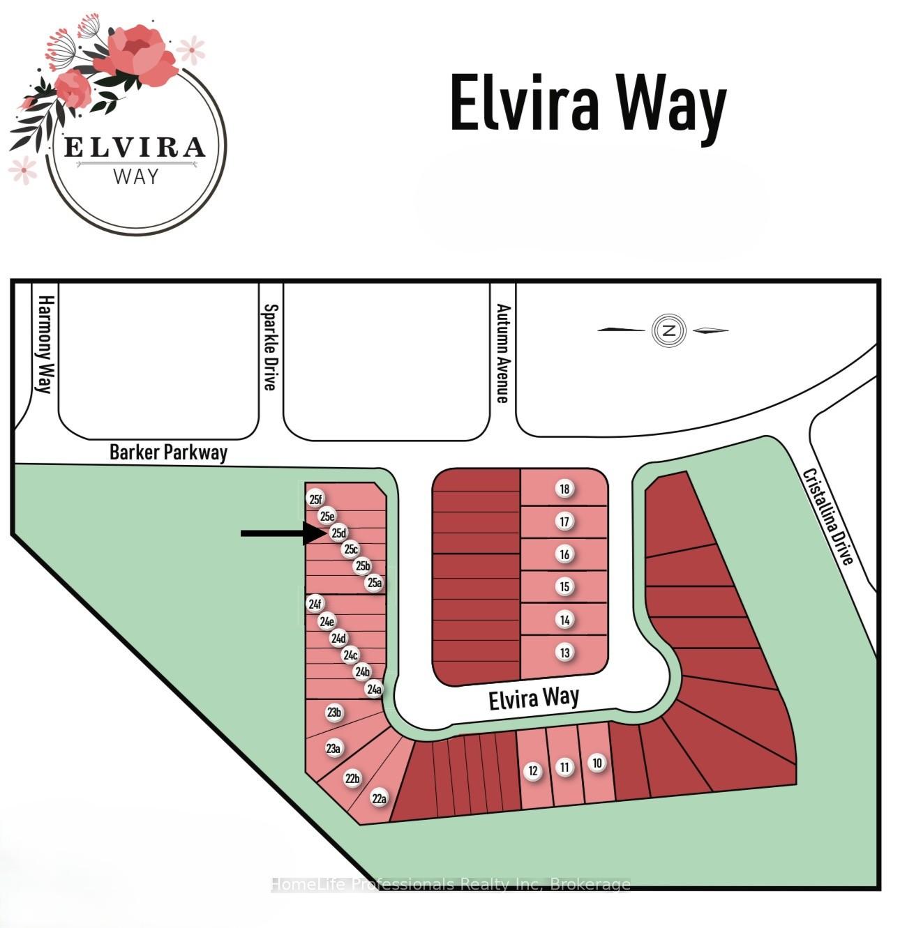Front of 105 Elvira Way