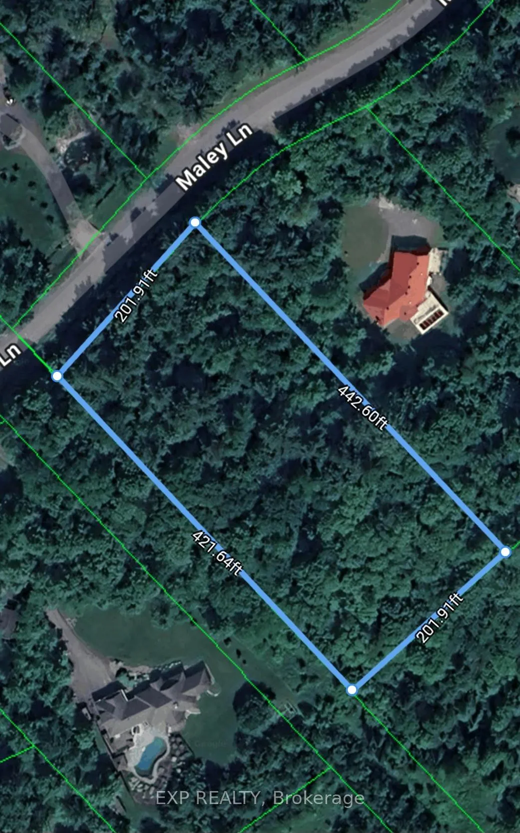 Front of 1550 Maley Lane