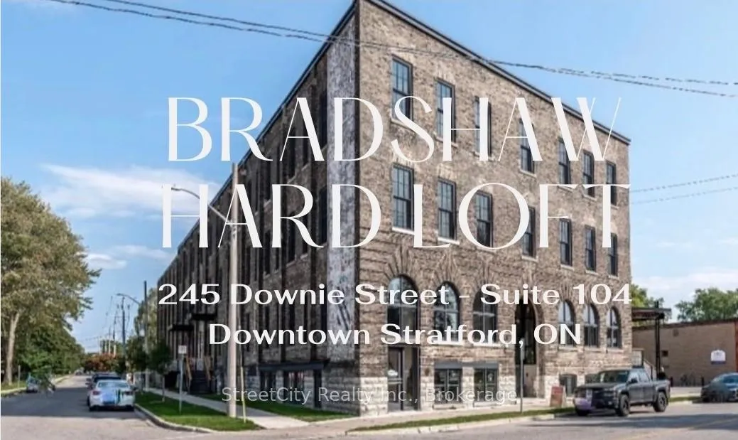 Front of Unit 104, 245 Downie Street