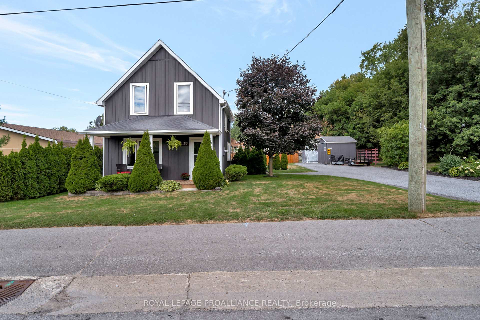 Front of 30 Lake Street SE
