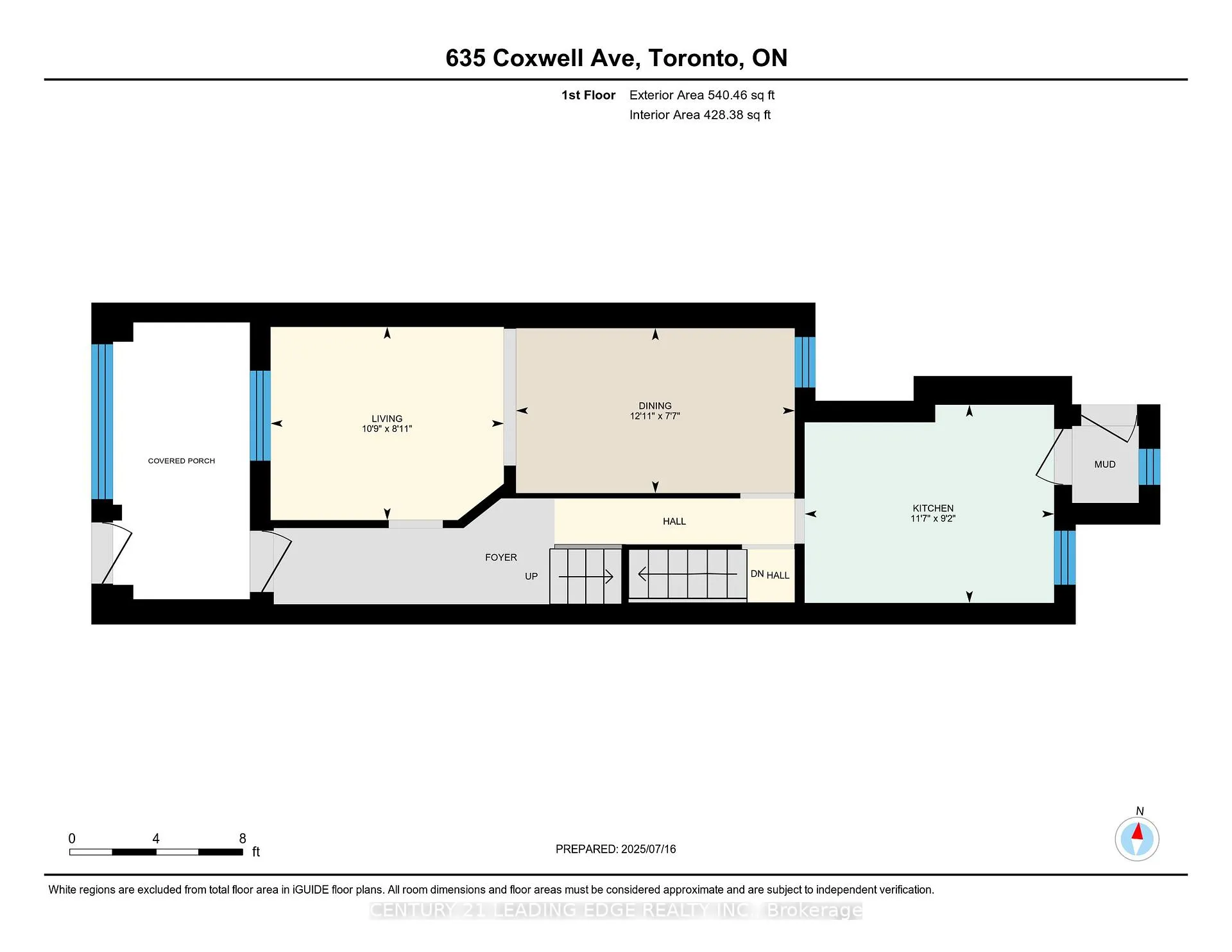 Photo 48 of 635 Coxwell Avenue, Toronto, Woodbine Corridor — HOMEH
