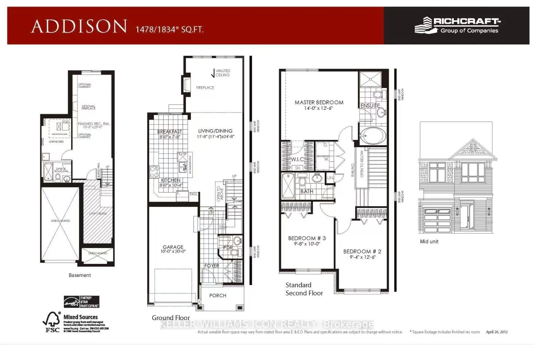 Photo 2 of 932 Fletcher Circle, Ottawa, Kanata - Kanata Lakes/Heritage Hills — HOMEH