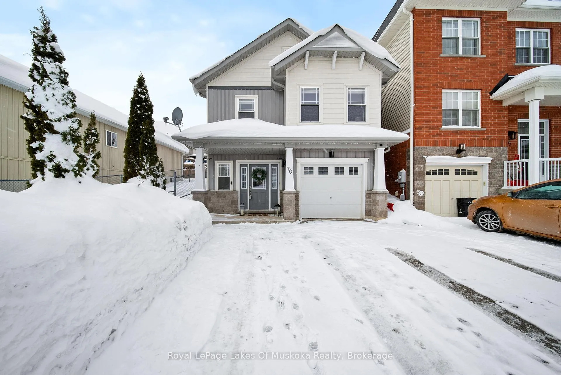 Front of 70 Pearl Drive
