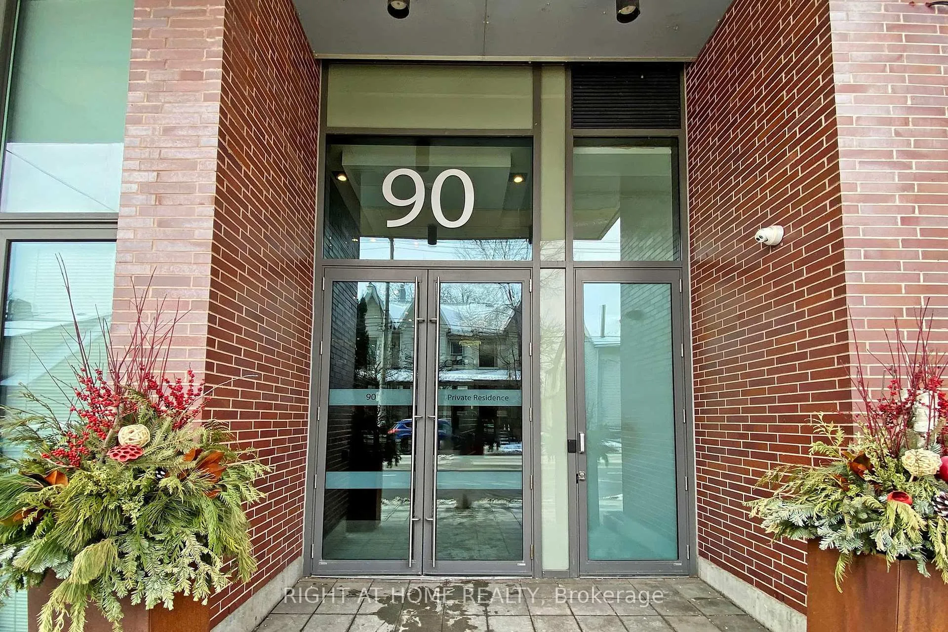 Front of Unit 726, 90 Broadview Avenue