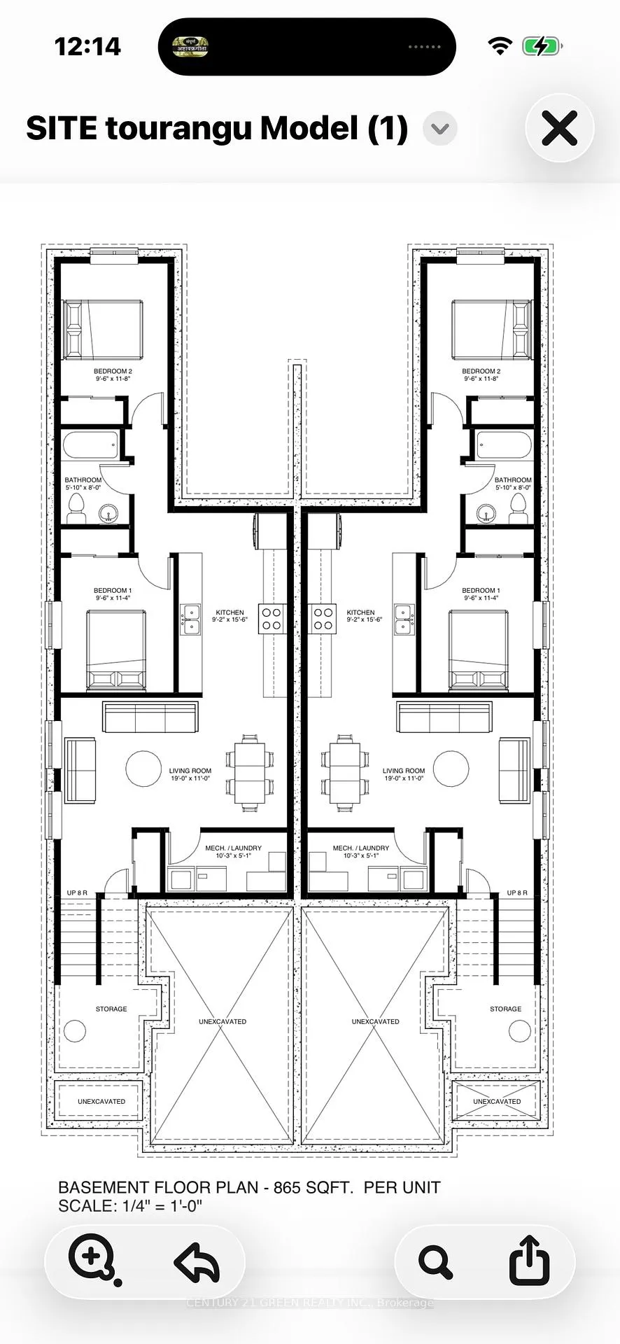 Front of LOT 2 Block 6 Elizabeth Street E