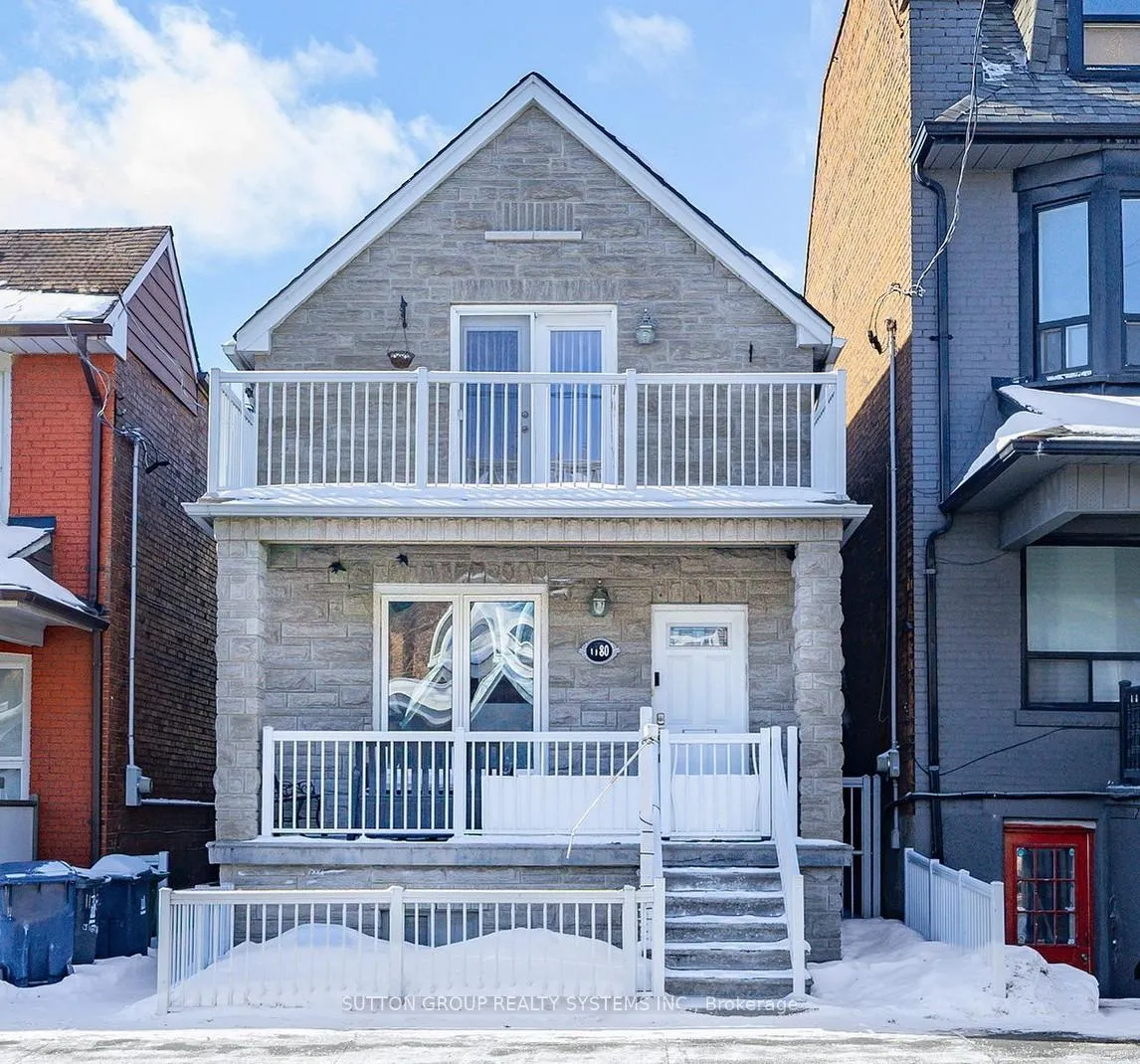 Front of 1180 Ossington Avenue