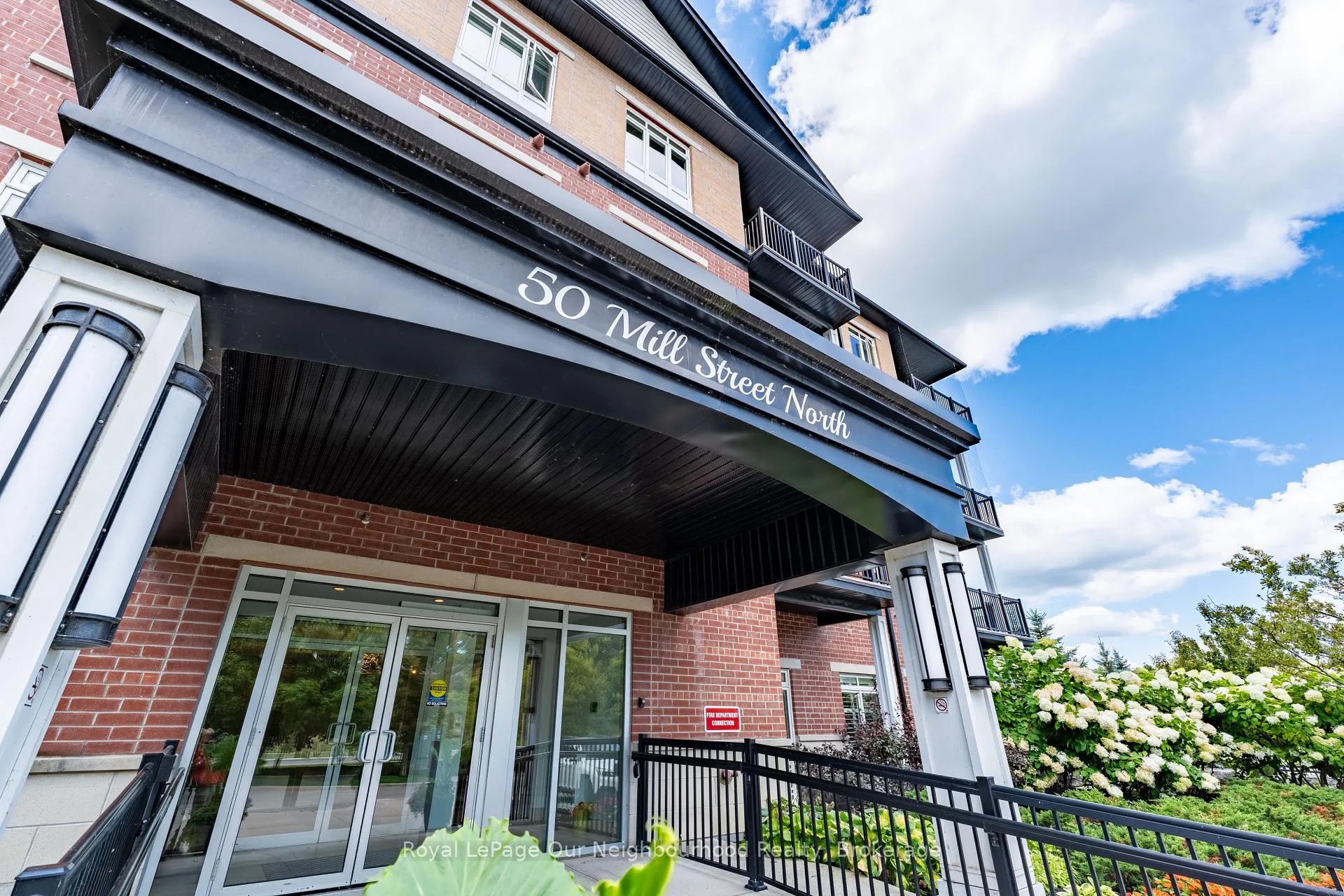 Front of Unit 204, 50 Mill Street N