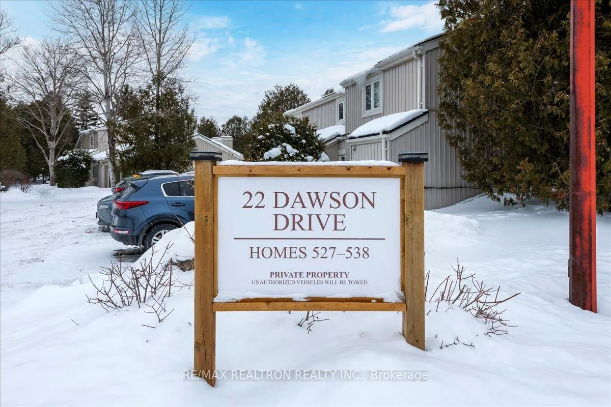 Front of Unit 534, 22 Dawson Drive