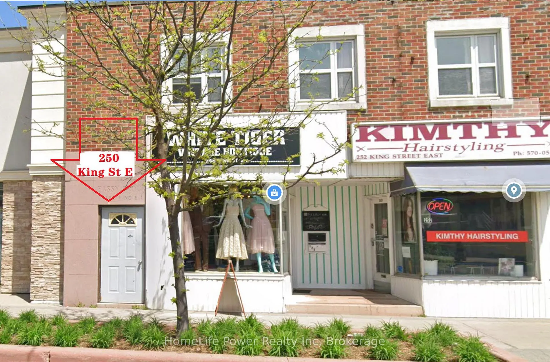 Front of Unit 2, 250 King Street E