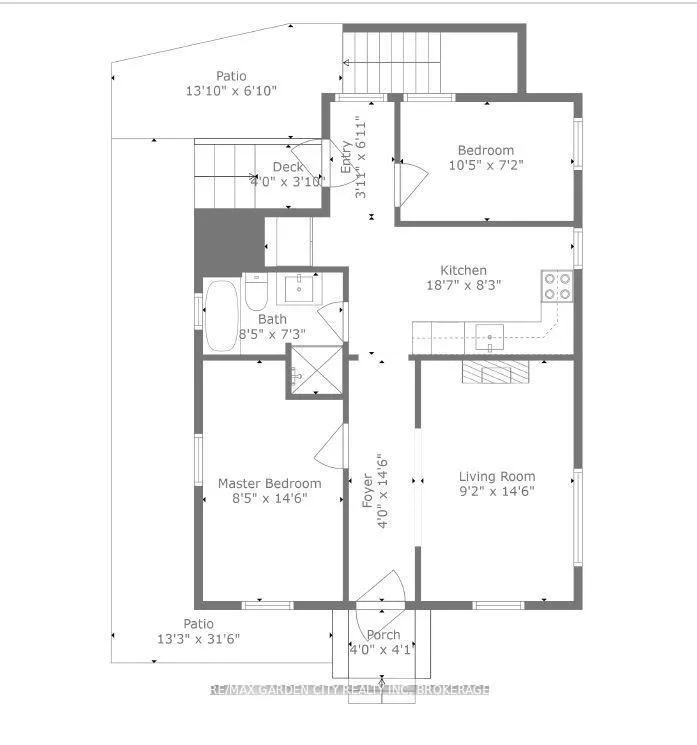 Photo 16 of Unit UPPER, 7 Maplecrest Avenue, St. Catharines, Burleigh Hill — HOMEH