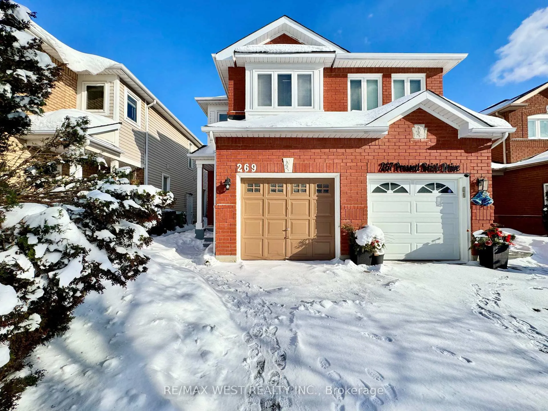 Front of 269 Pressed Brick Drive