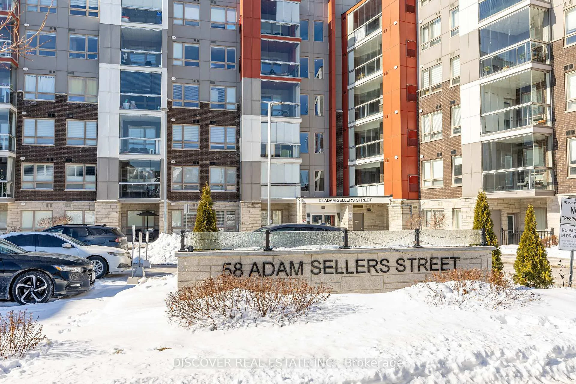 Front of Unit 507, 58 Adam Sellers Street