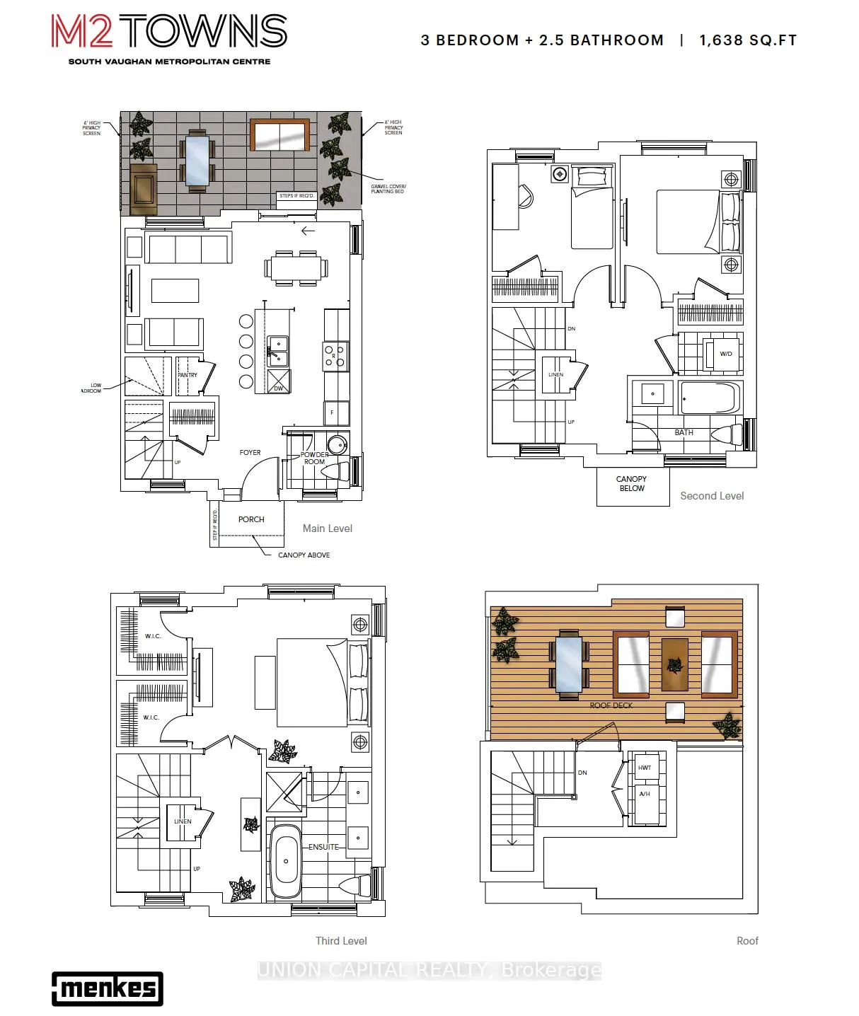 Photo 18 of Unit TH176, 31 Mable Smith Way W, Vaughan, Vaughan Corporate Centre — HOMEH