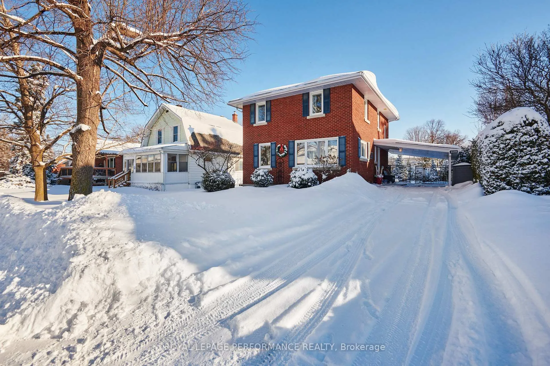 Front of 2239 Webster Avenue