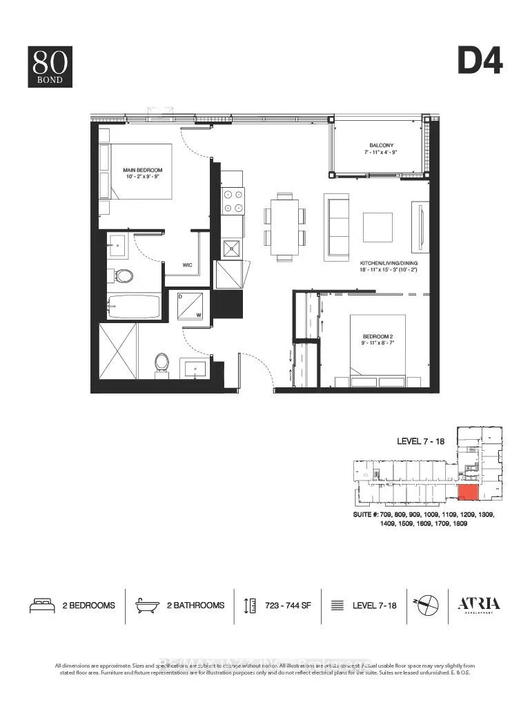 Photo 2 of Unit 1509, 80 Bond Street E, Oshawa, O'Neill — HOMEH