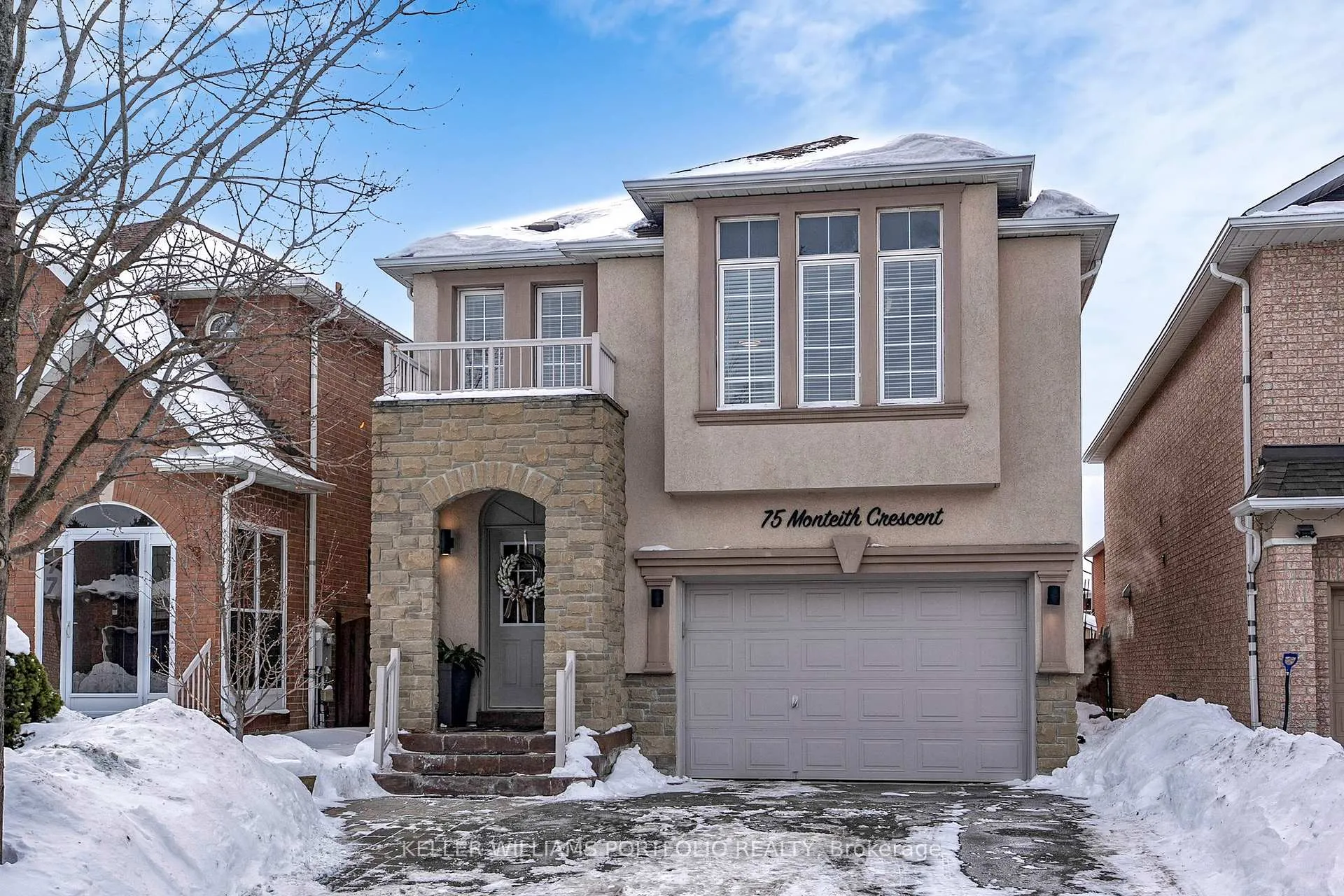 Front of 75 Monteith Crescent