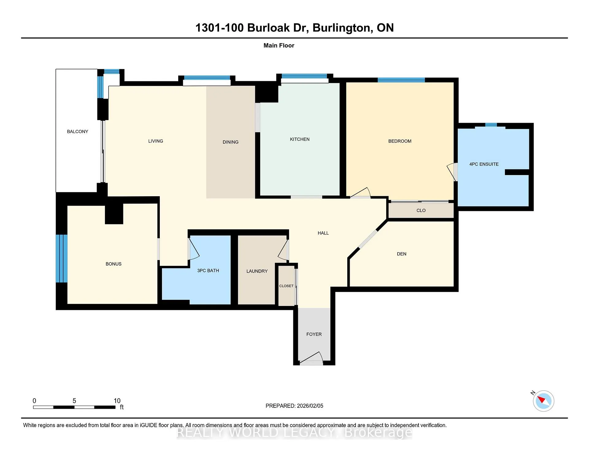 Photo 34 of Unit 1301, 100 Burloak Drive, Burlington, Appleby — HOMEH