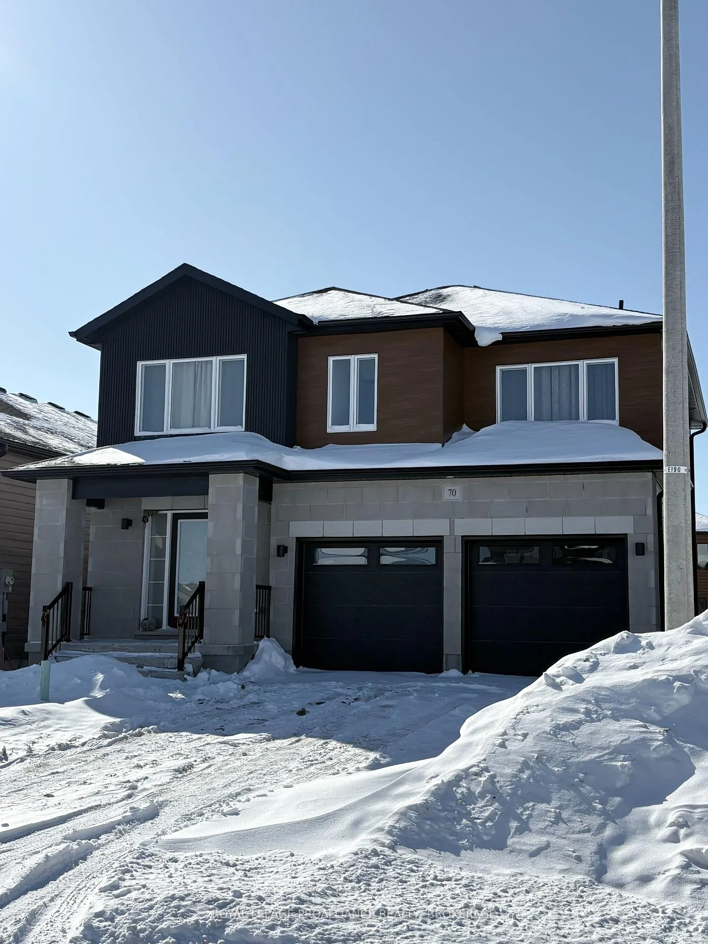 Front of 70 Dusenbury Drive