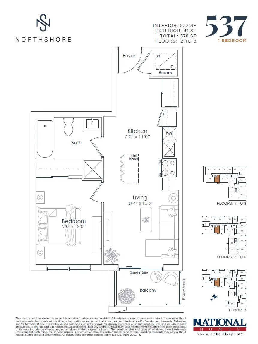 Photo 1 of Unit 504, 500 Plains Road E, Burlington, LaSalle — HOMEH