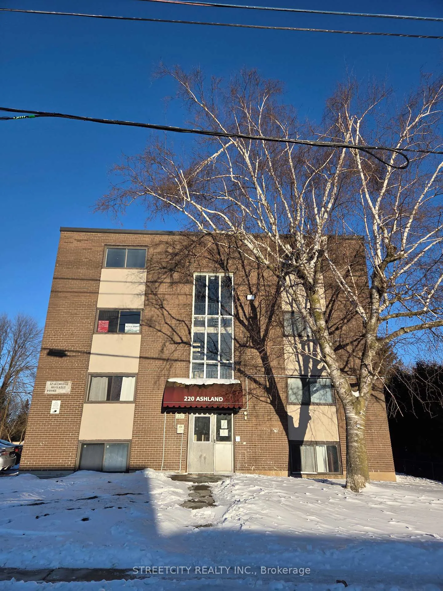 Front of Unit 34, 220 Ashland Avenue