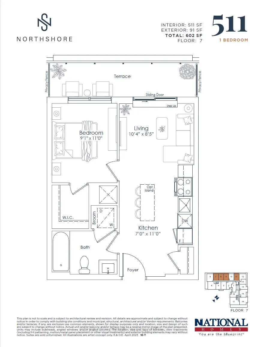 Photo 1 of Unit 709, 500 Plains Road E, Burlington, LaSalle — HOMEH